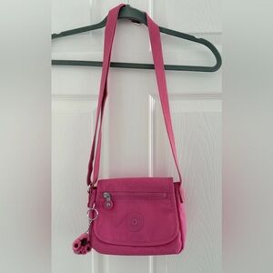 Kipling Sabian Pink Mini Crossbody Shoulder Bag